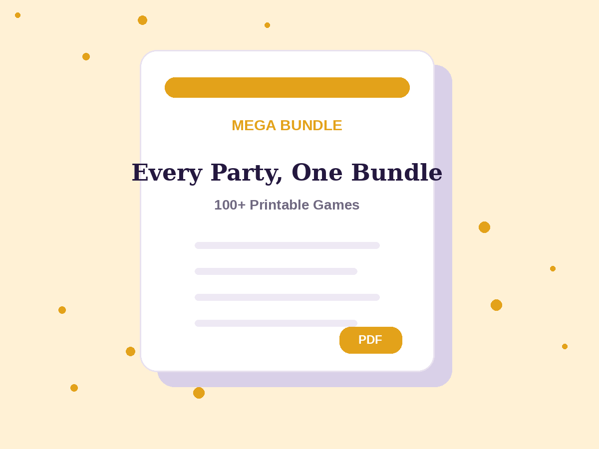 100 Party Games Mega Bundle